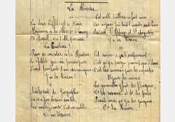 Paroles de la chanson “La Rivière“ / Visuel : D.R.