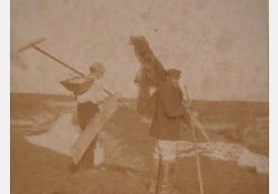 Pêche au tramail près de Coulonges, 1905 - 02 / Visuel : D.R.