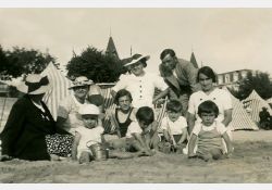 Plage de Royan, 1937 / Visuel : D.R.