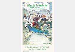 Programme officiel de la cavalcade de Royan, 1953 - 01 / Visuel : D.R.