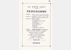 Programme officiel de la cavalcade de Royan, 1953 - 02 / Visuel : D.R.
