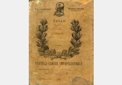 Protège-cahier impapillotable, 1895 / Visuel : D.R.