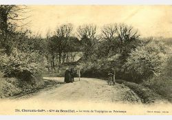 Route de Taupignac, 1908 / Visuel : D.R.
