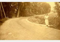Route de Taupignac, août 1934 / Visuel : D.R.