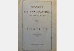 Statuts de la société de panification de Breuillet, 1920 / Visuel : D.R.