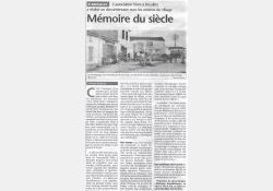 Sud Ouest du 20 mai 2004 / Visuel : D.R.