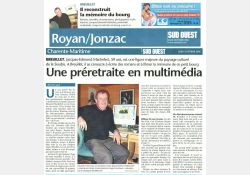 Sud Ouest du 23 février 2006 / Visuel : D.R.