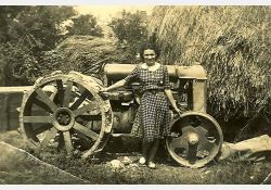 Tracteur pailler / Visuel : D.R.