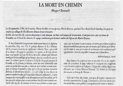 Un cadavre au Pouilleau en 1784 - « La mort en chemin », par Roger Chotard - 01 / Visuel : D.R.