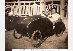 Voiture à pédales, Royan, 1940 / Visuel : D.R.