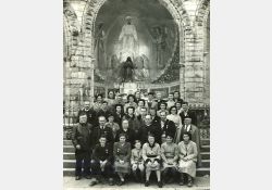 Voyage à Lourdes en 1952 / Visuel : D.R.